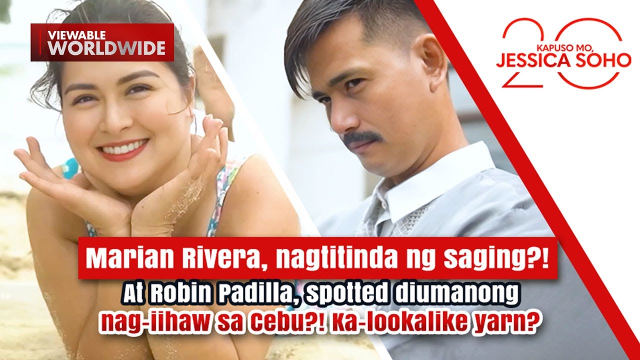 Marian Rivera, nagtitinda ng saging? Robin Padilla, spotted daw nag-iihaw? | Kapuso Mo, Jessica Soho