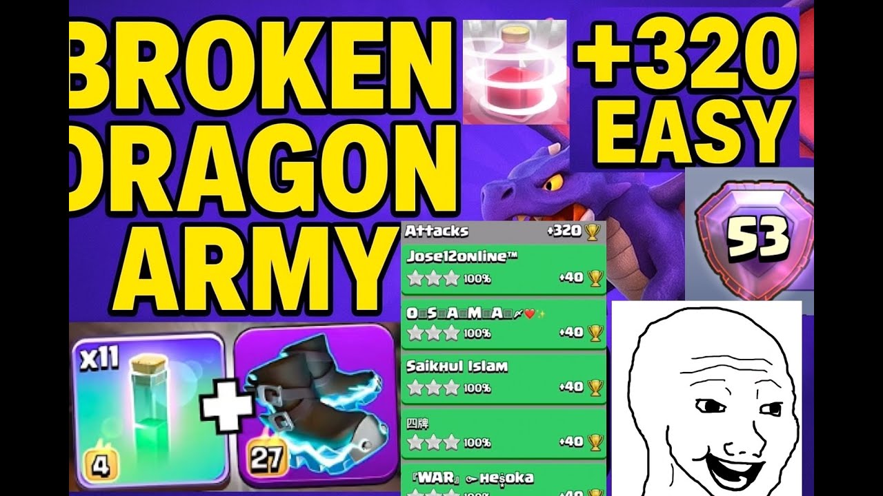 USE THIS OP DRAGON ARMY TO +320 EVERYDAY