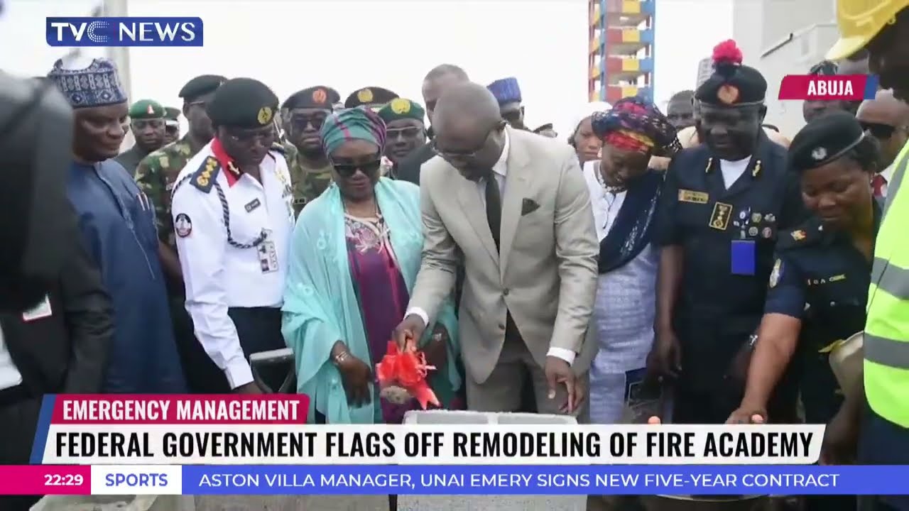 FG Flags Off Remodelling Of Fire Academy, Says It Functions More Than Fire Prevention & Fighting