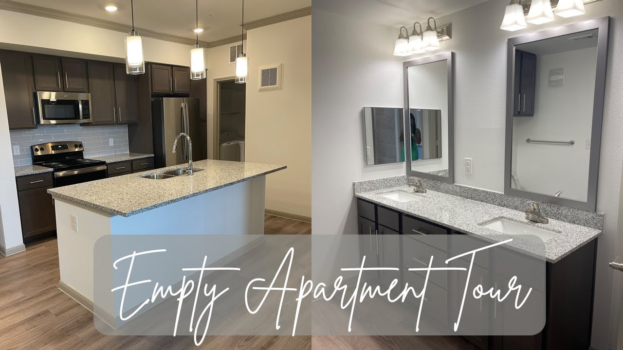 EMPTY APARTMENT TOUR 2021 | LUXURY APARTMENT IN HOUSTON TX | Dimond Michelle