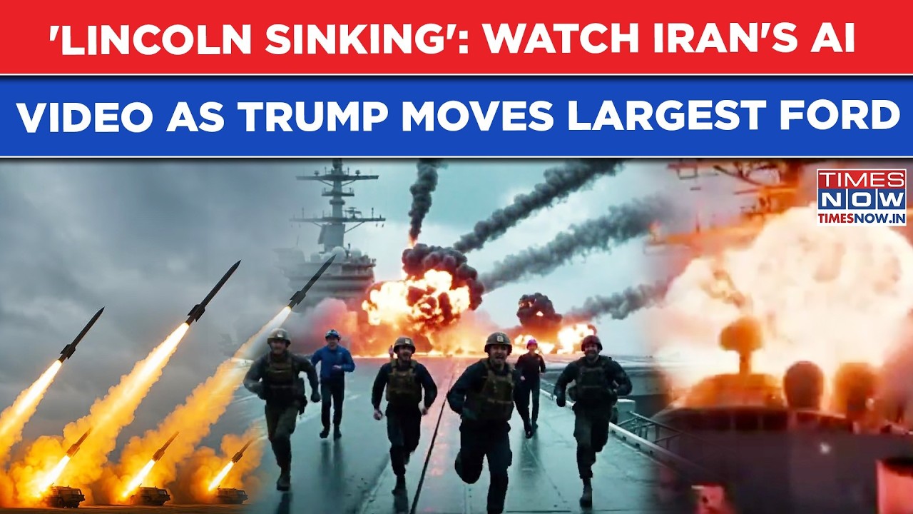 Iran Drops AI Video Showing US' 'Lincoln Sinking' As Trump Moves Gerald R Ford To Khamenei Doorstep