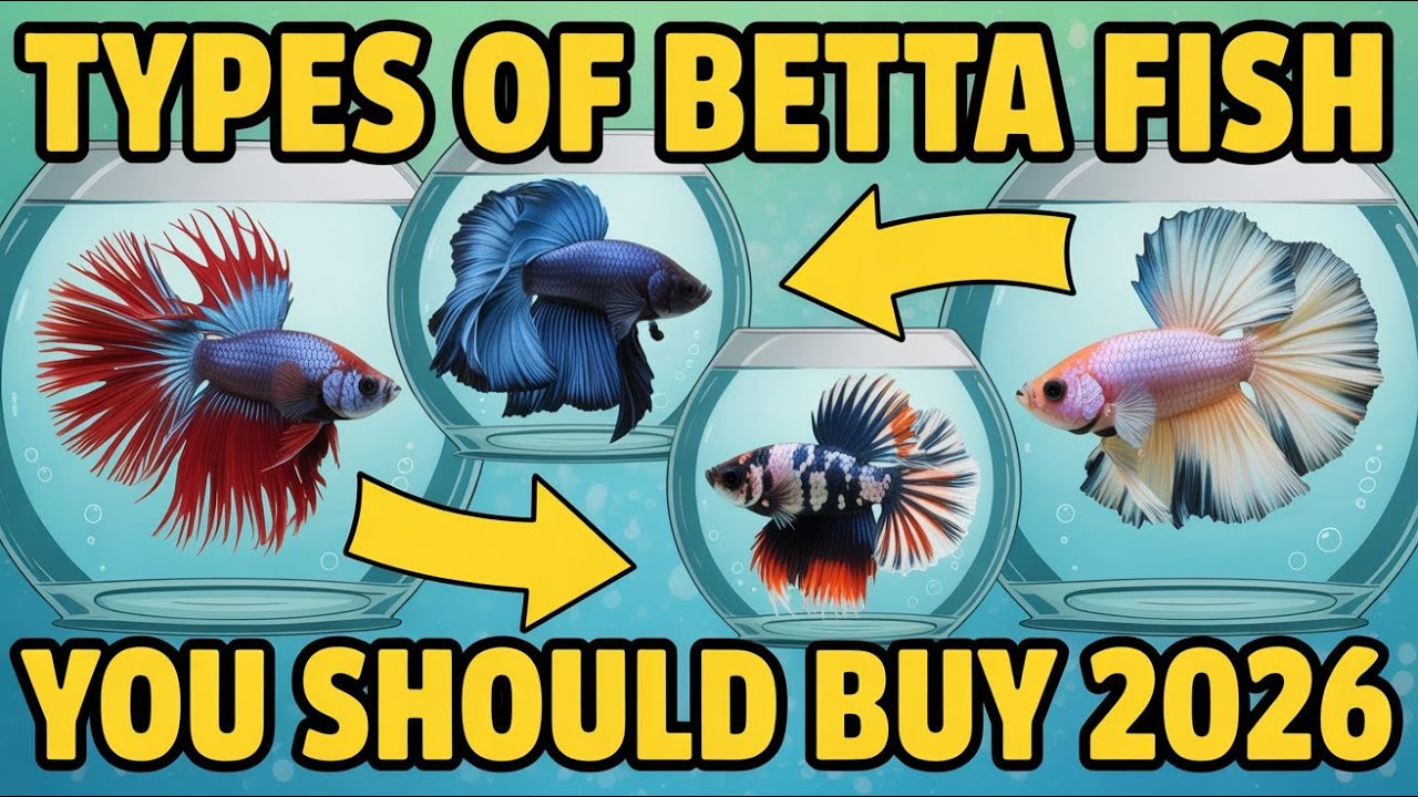 Stunning Betta Fish Types - You Need to See/Buy in 2026!