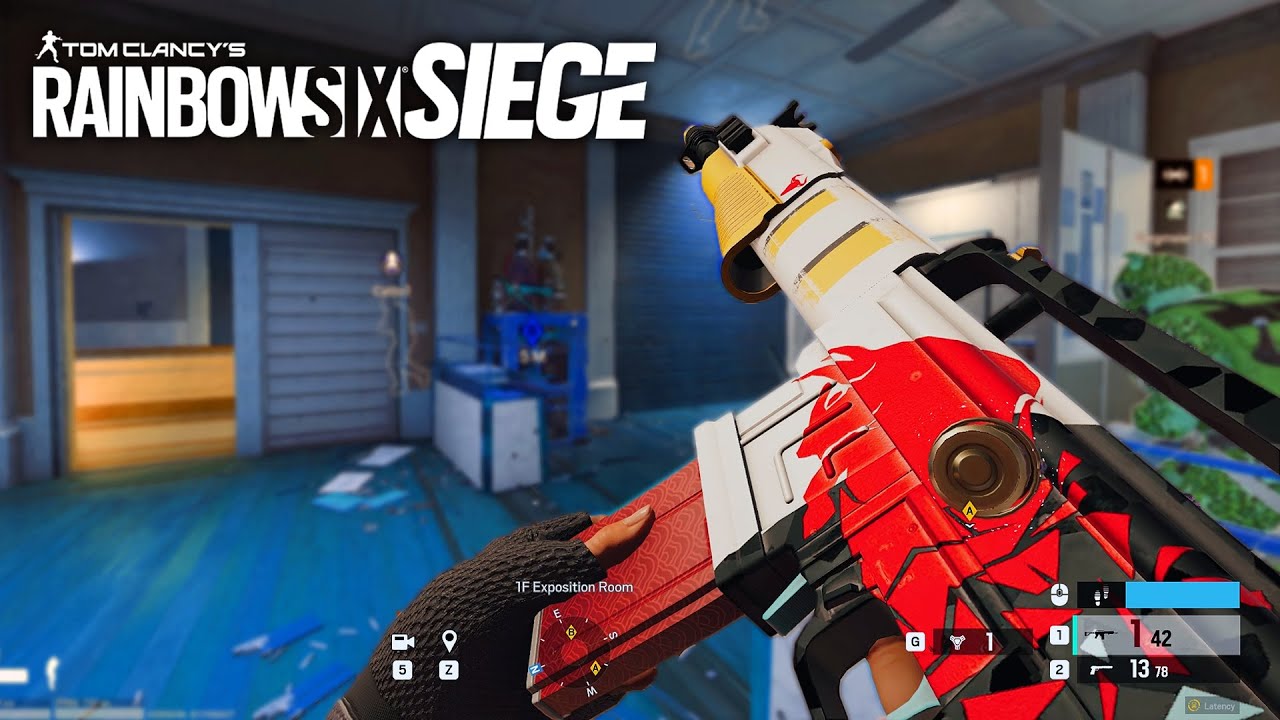 ASMR - Rainbow Six: Siege - Caveira Sneaky Gameplay (whispers)