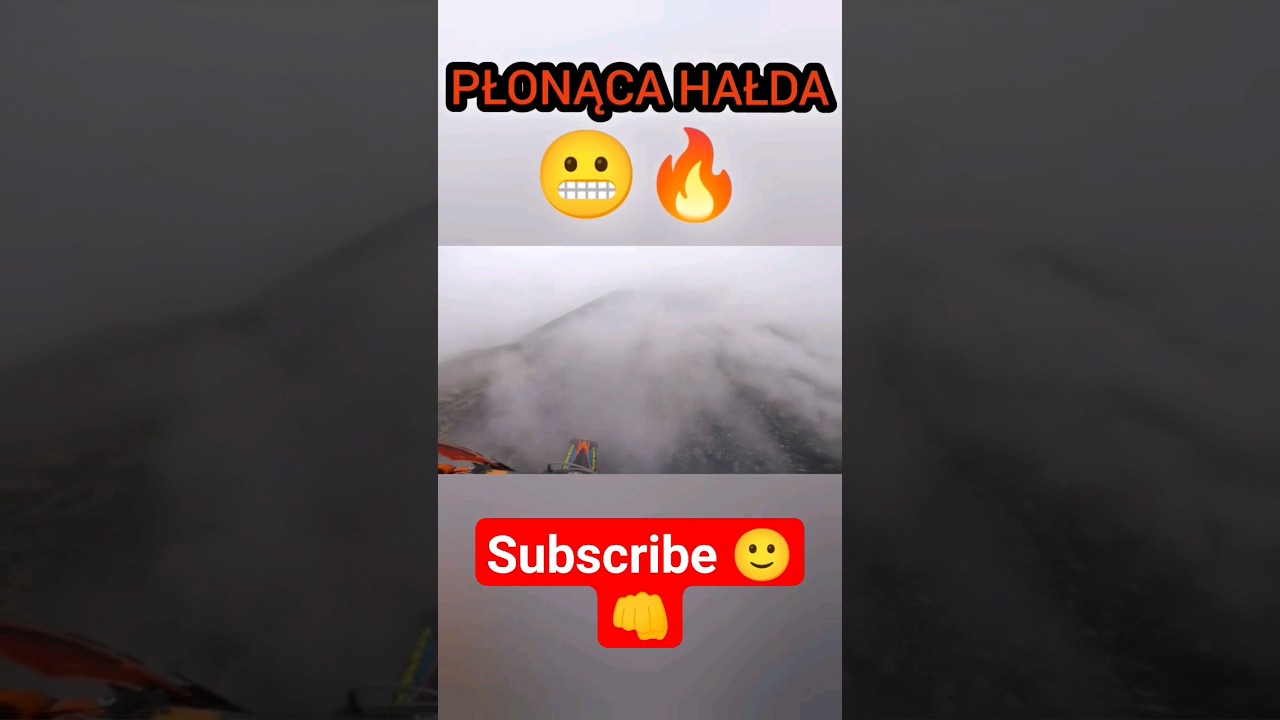 PŁONĄCA HAŁDA 😬🔥