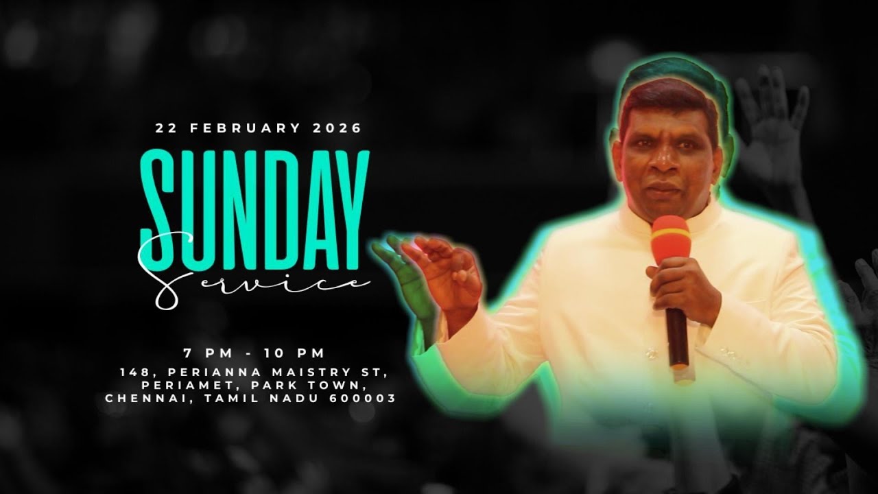 Sunday Service | 22 FEBRUARY 2026 | Pastor Rajendran | Sowcarpet ACA CHURCH