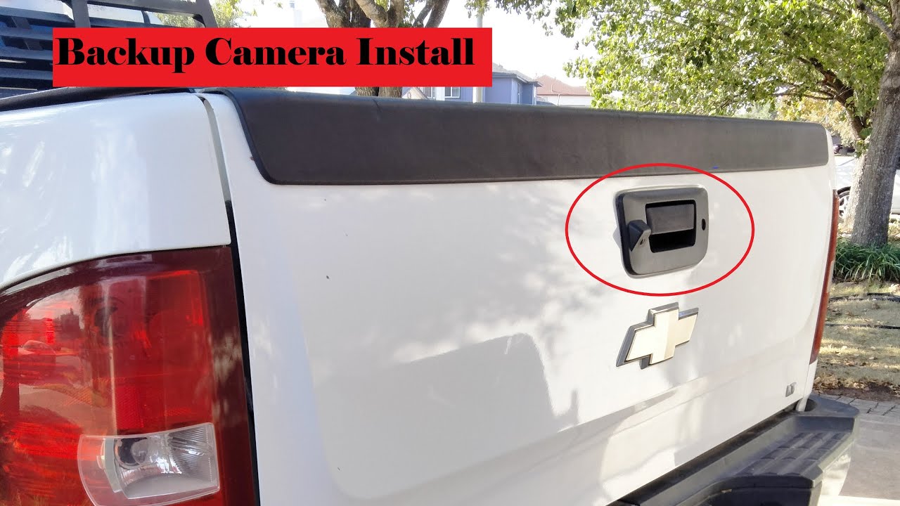 BACKUP CAMERA INSTALL - CHEVY SILVERADO