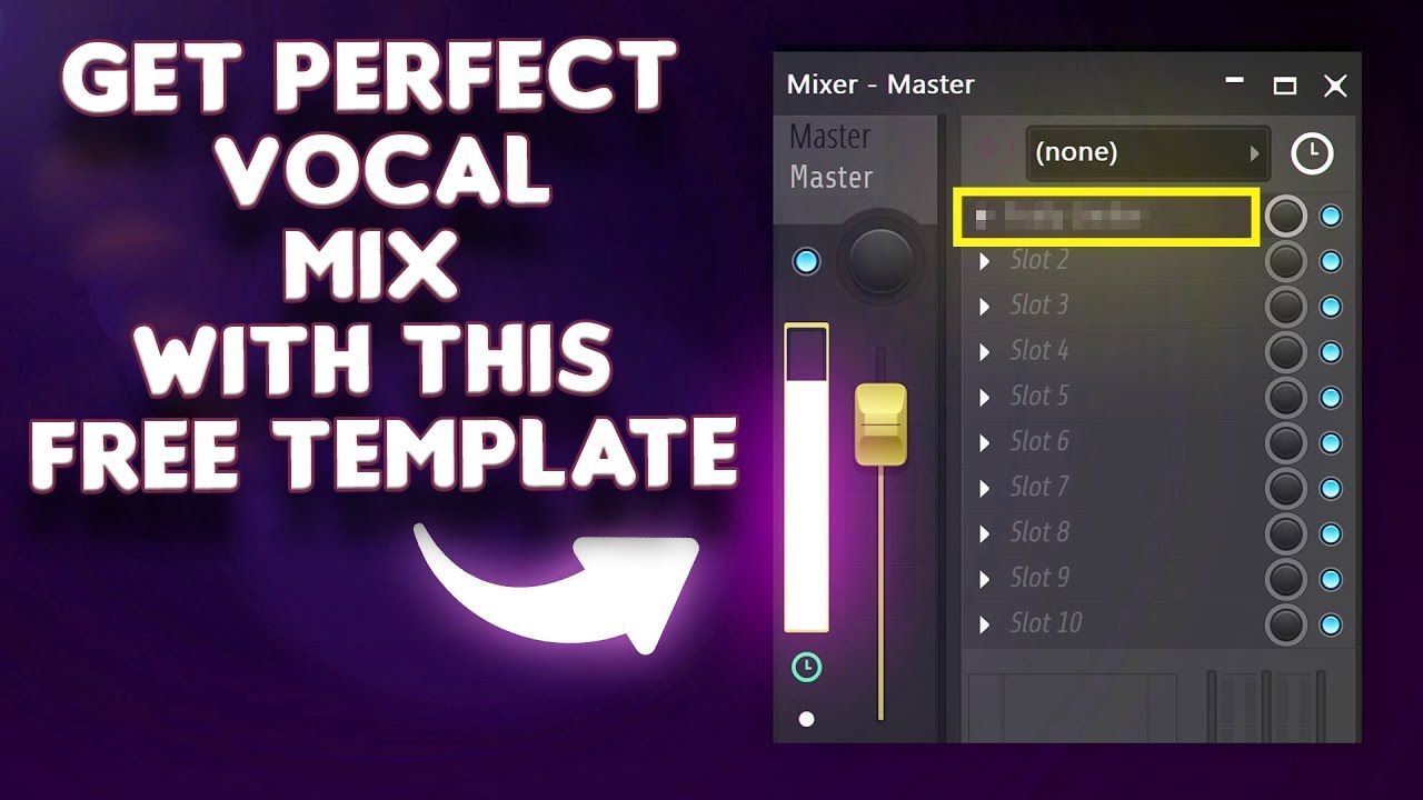 Free Vocal Mixing Template + how to mix your vocals in fl studio (start to finish)