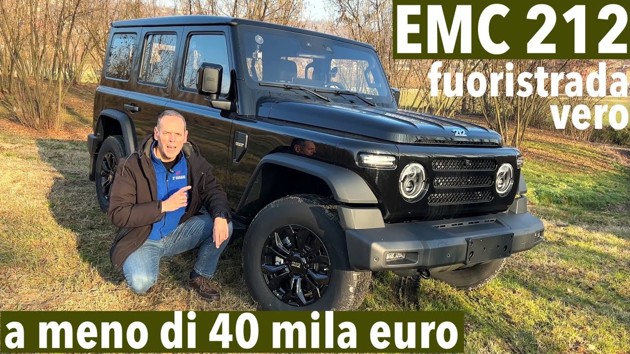 EMC 212: telaio e meccanica da vero fuoristrada, look militare e prezzo sotto i 40 mila euro