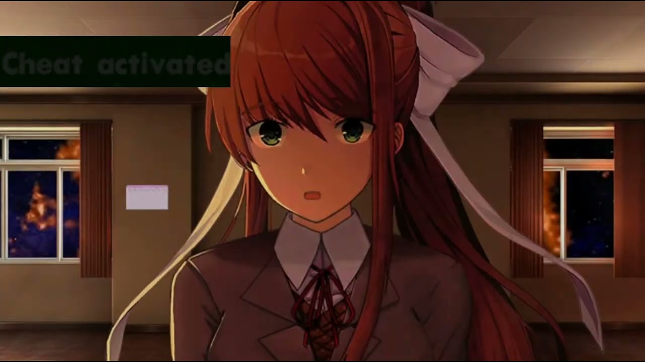 IF THE MC INSTALLED A VIRUS ON DDLC BE LIKE