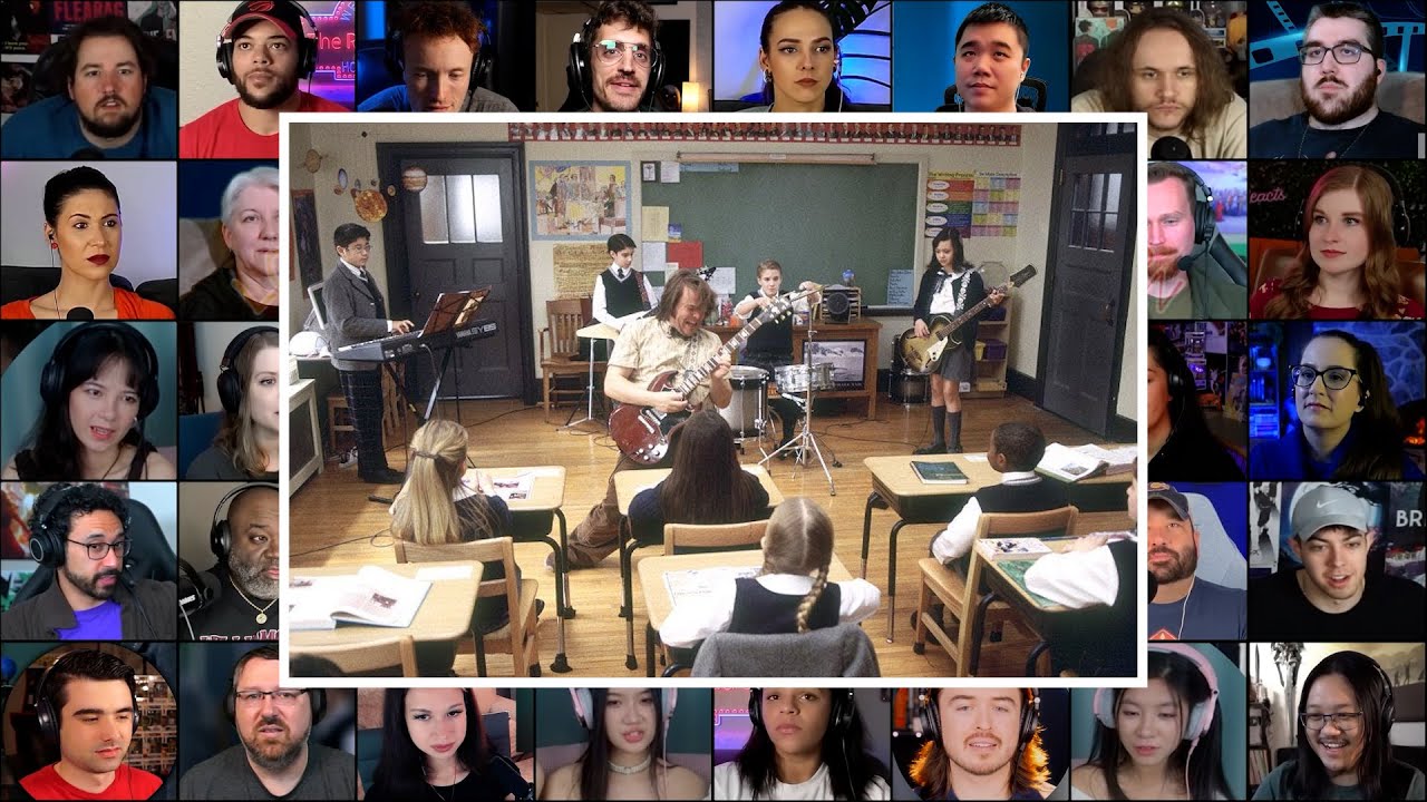 Classroom Leadership Scene | School of Rock : 2003 | Reaction Mashup | #schoolofrock
