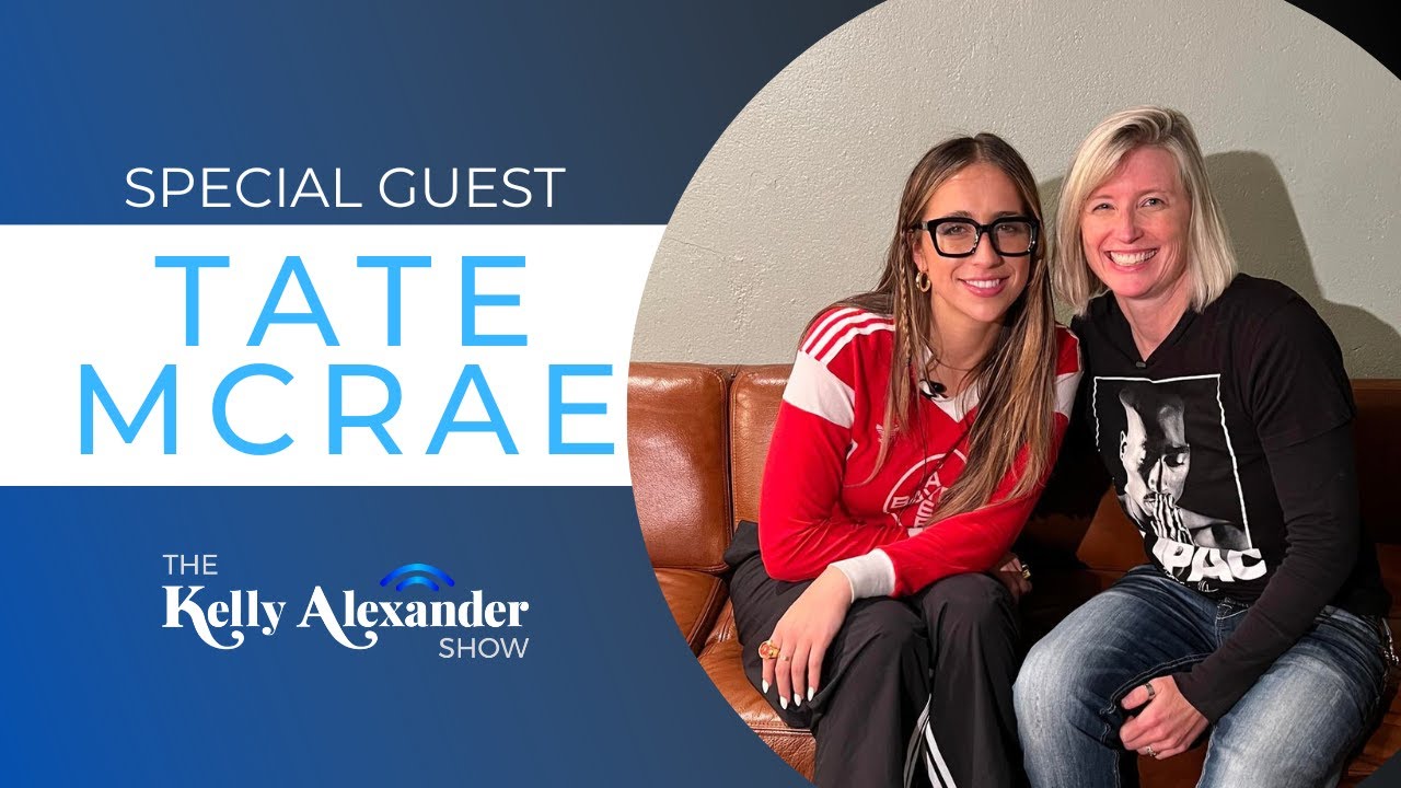 Tate McRae Interview - BFFs with Olivia Rodrigo & Being 