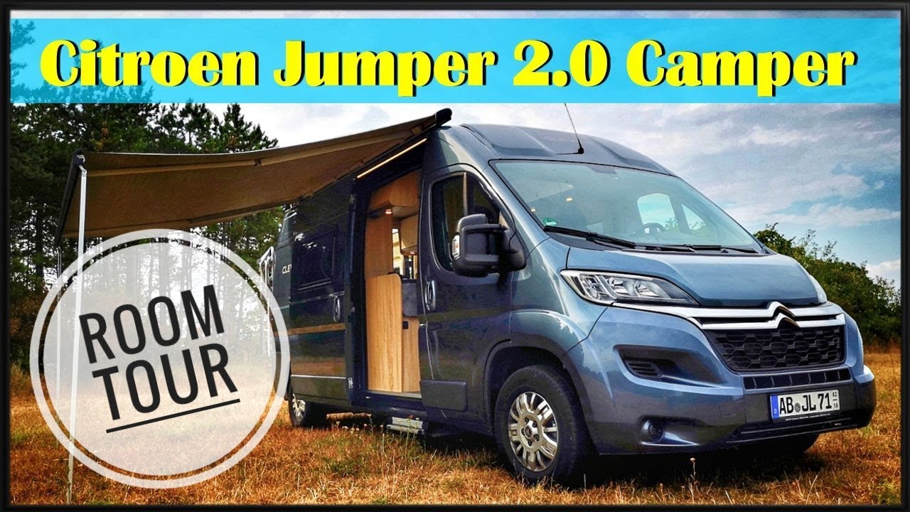 Citroen Jumper 2.0 Camper Room Tour -Clever Vans Camper