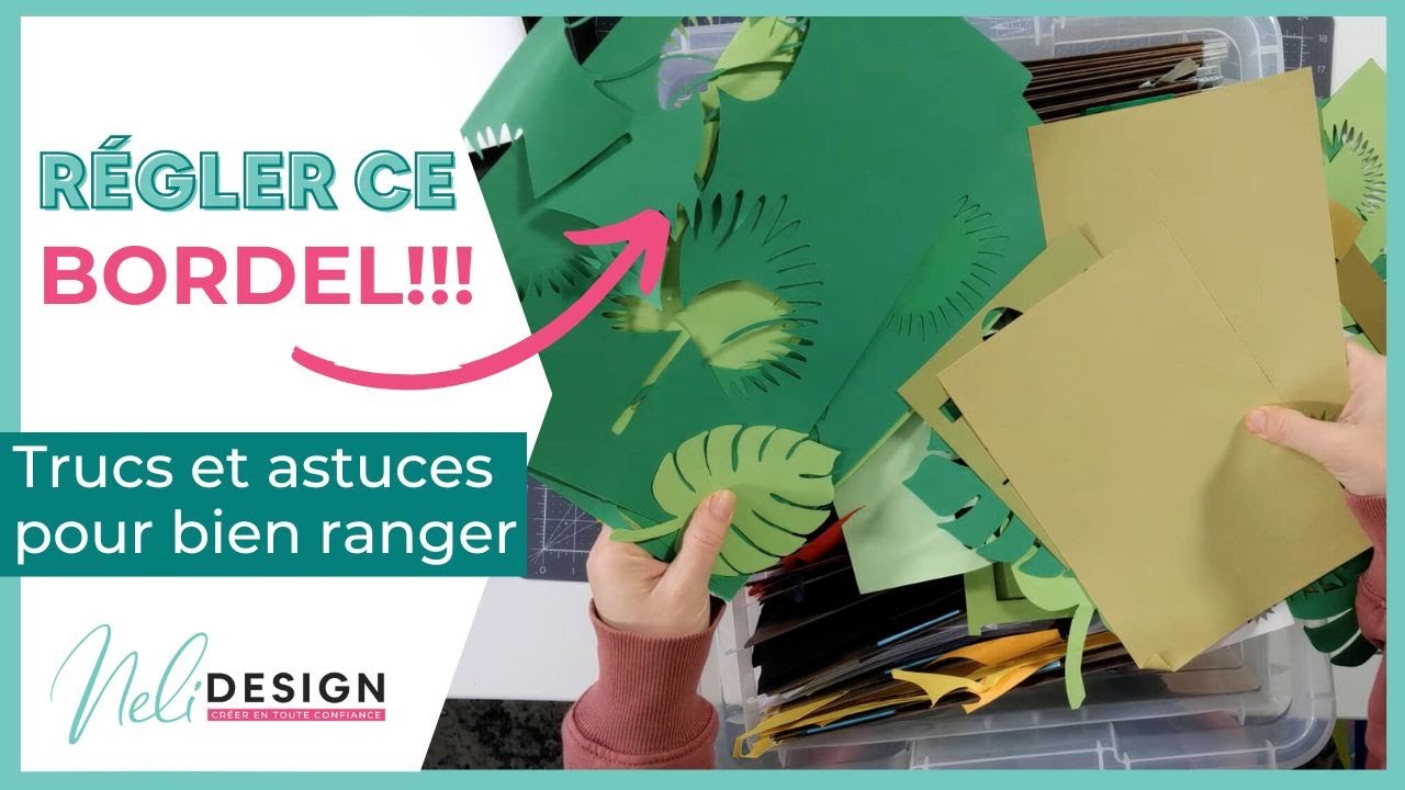 Comment ranger et classer le papier cartonné et les retailles (ou chutes)