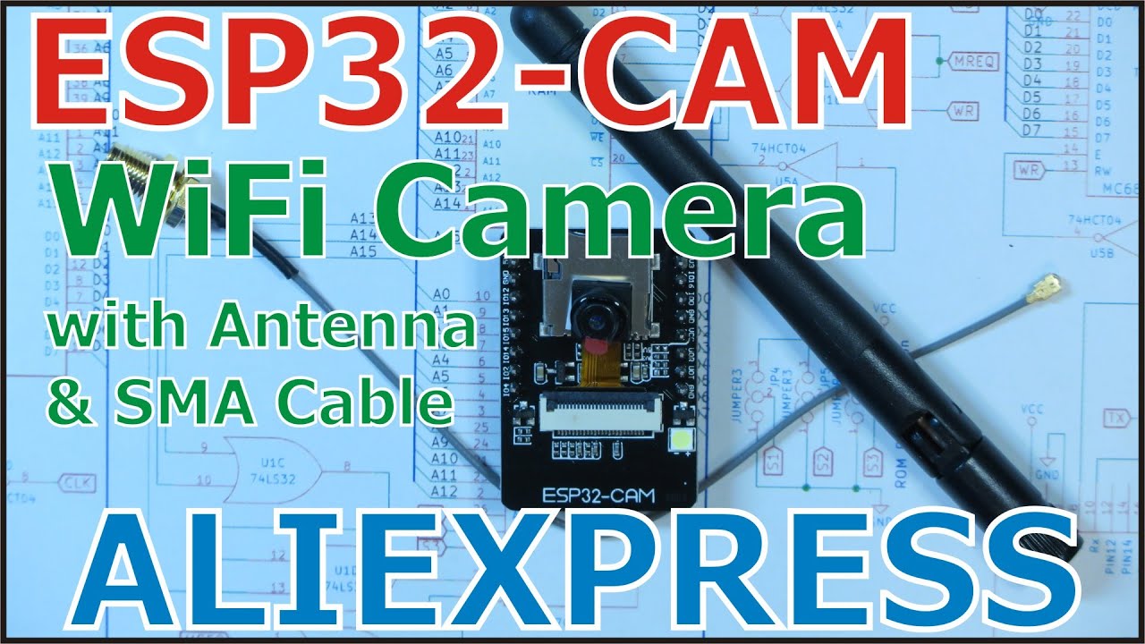 ESP32 CAM WiFi Camera Module with Antenna