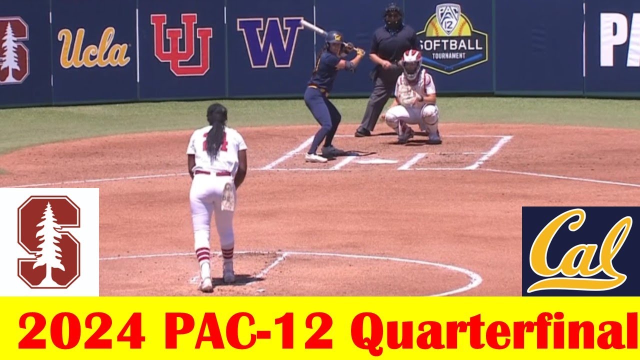 California vs Stanford Softball Game Highlights, 2024 PAC-12 Tournament Quarterfinal