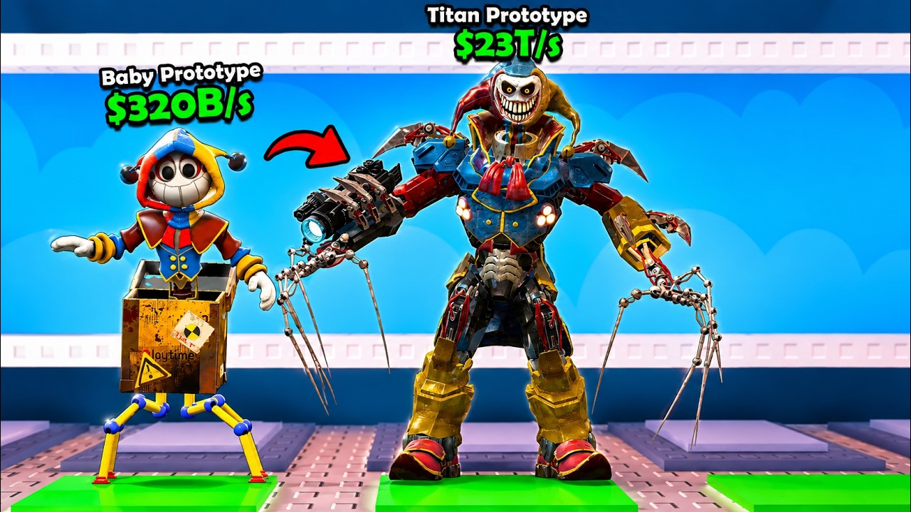 TITAN PROTOTYPE EVOLUTION POPPY PLAYTIME 5 в Steal a Brainrot!