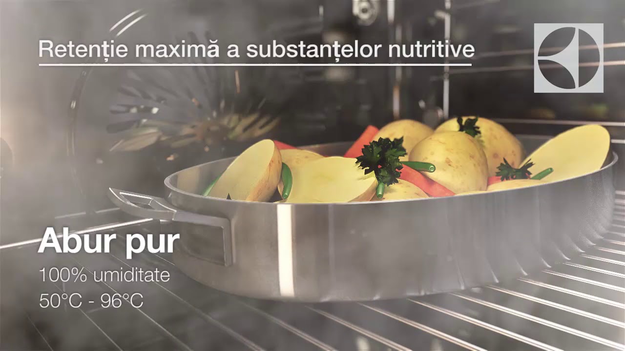 Electrolux functie cu abur - Flanco.ro