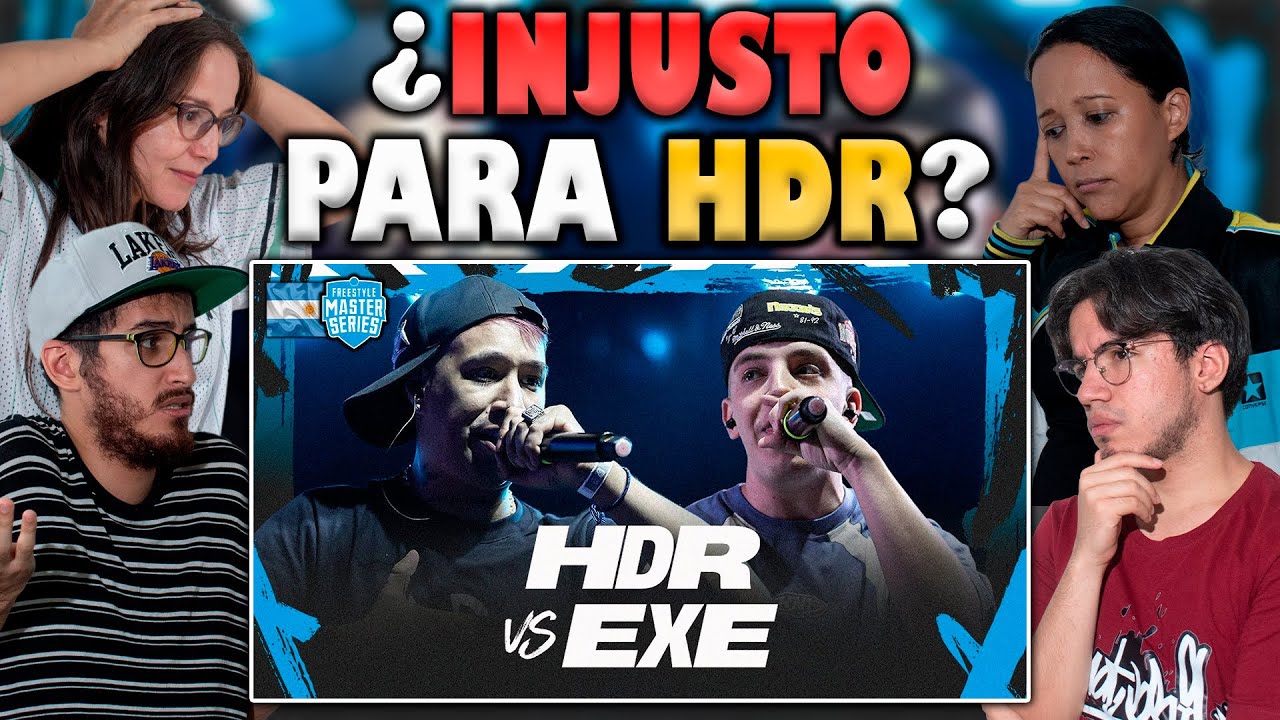 🤐¿HDR MERECÍA MÁS? - COLOMBIANOS REACCIONAN a HDR vs EXE [FMS ARGENTINA 2025]