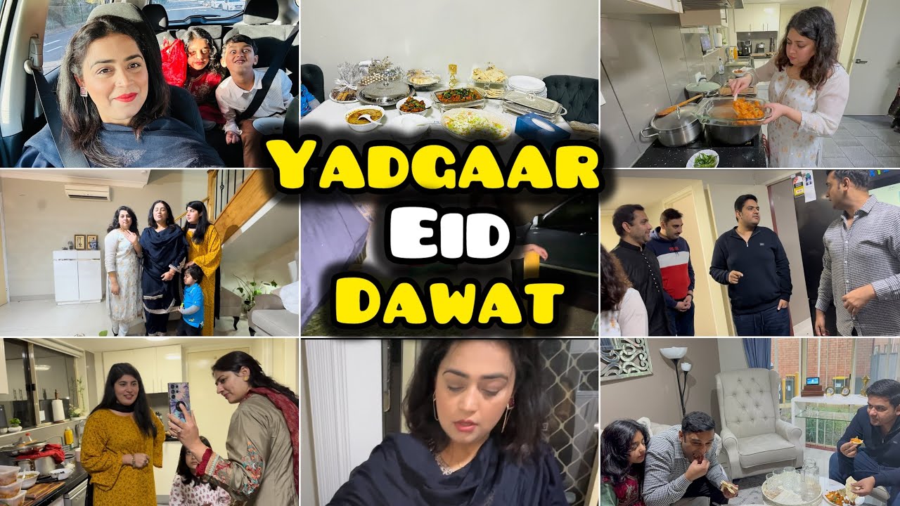 Eid Dawat: Perfect Hyderabadi Khana | Indian Family invited Pakistani Family For Dinner In Australia