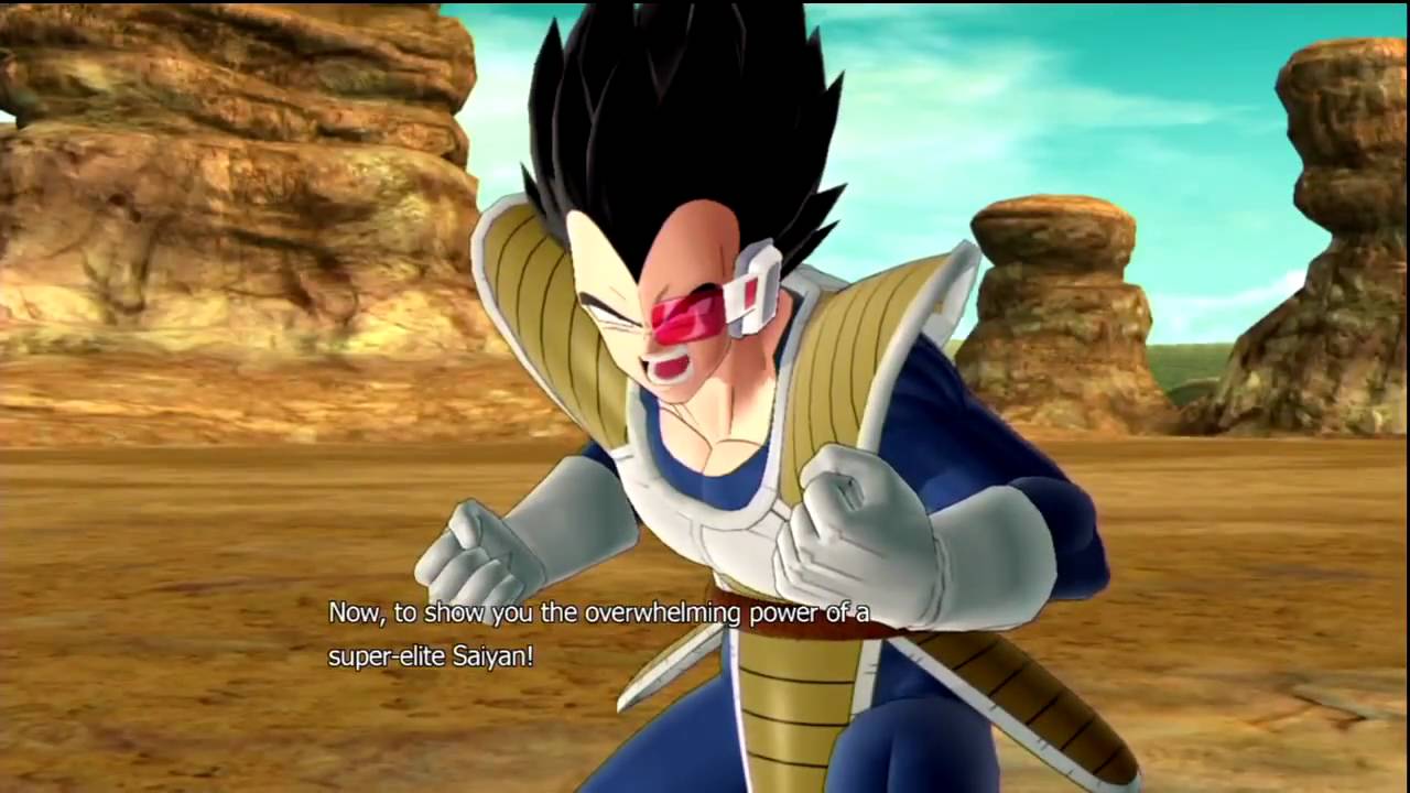 Dragon Ball: Raging Blast 2 - Vegeta Scouter | Galaxy Mode HD
