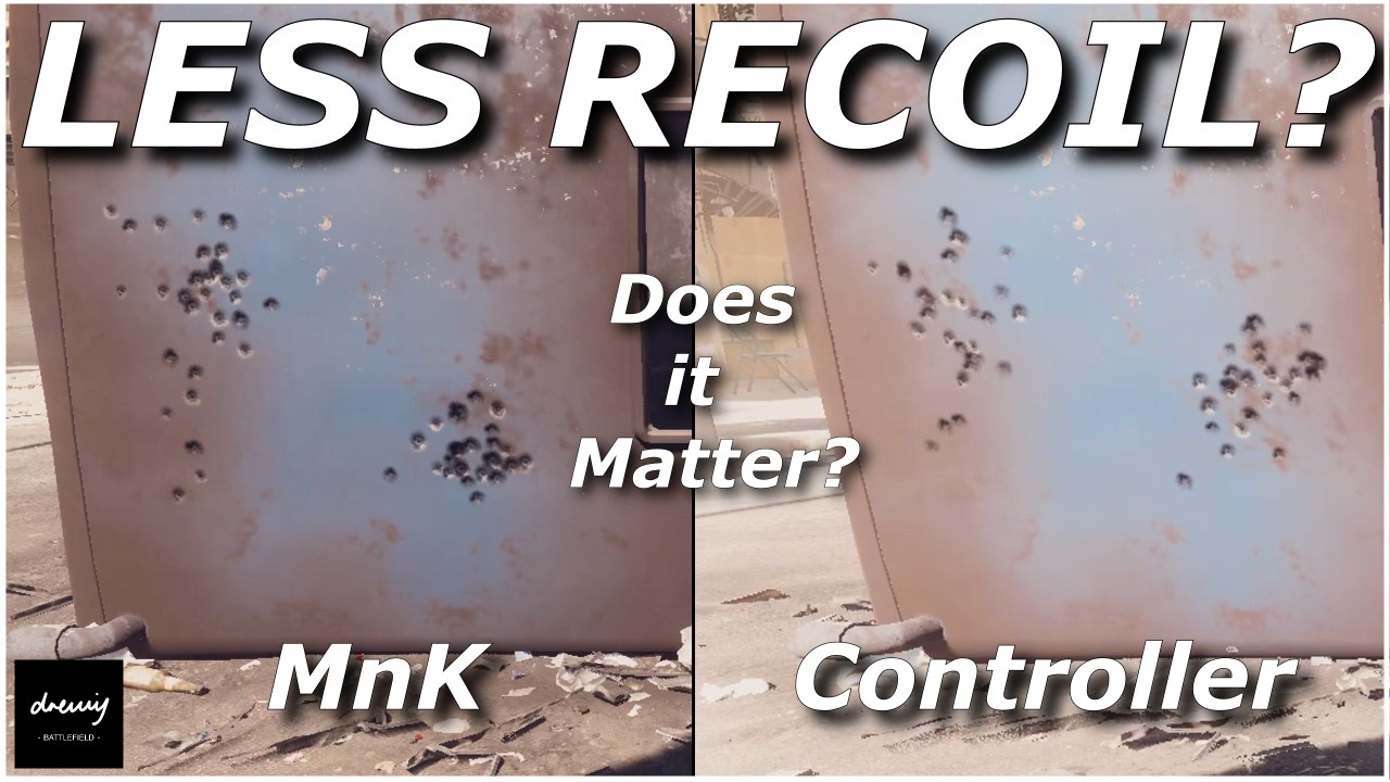 MnK v Controller, Recoil Comparison in Battlefield 6 - Does it matter? - 1440p