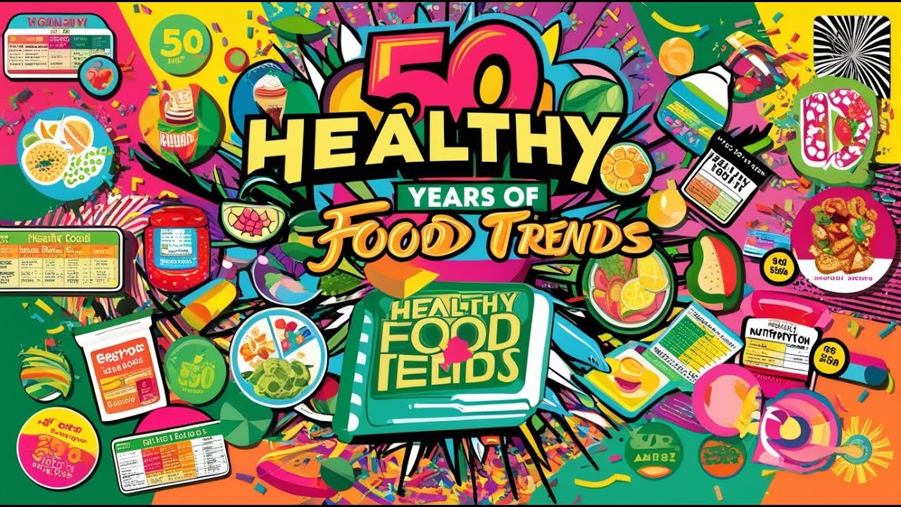 50 YEARS OF HEALTH FOOD TRENDS!!!