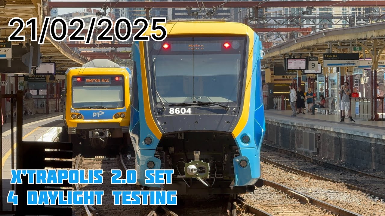 X’trapolis 2.0 set 4 daylight testing