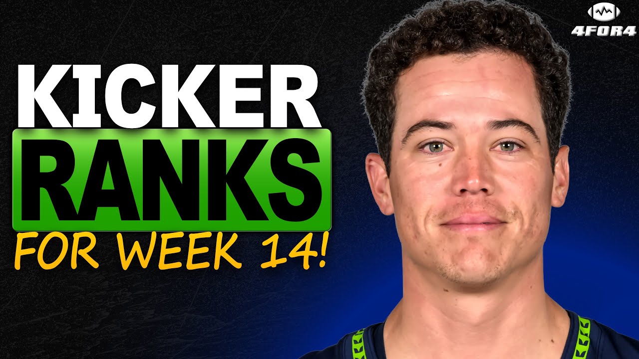 Week 14 Kicker Fantasy Football Rankings (Top-15)!