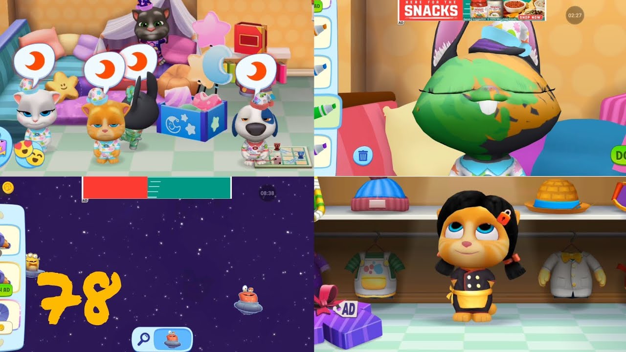 My Talking Tom Friends Android Gameplay Day 78