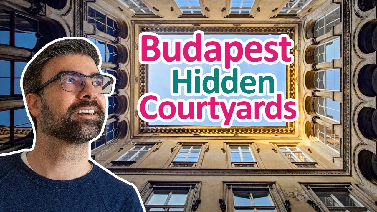 Budapest's HIDDEN World of COURTYARDS | Hungary Travel Guide and History