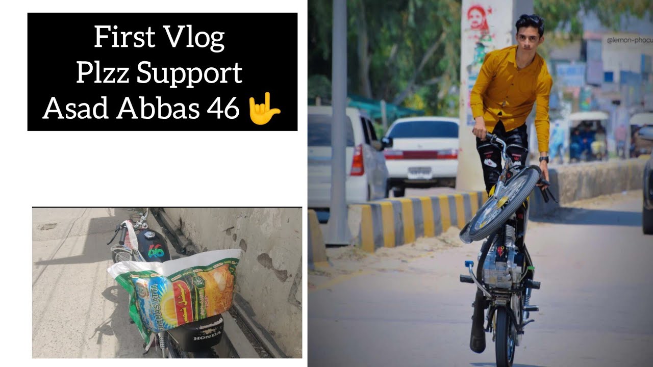 First Vlog #Asad #Abbas #46king