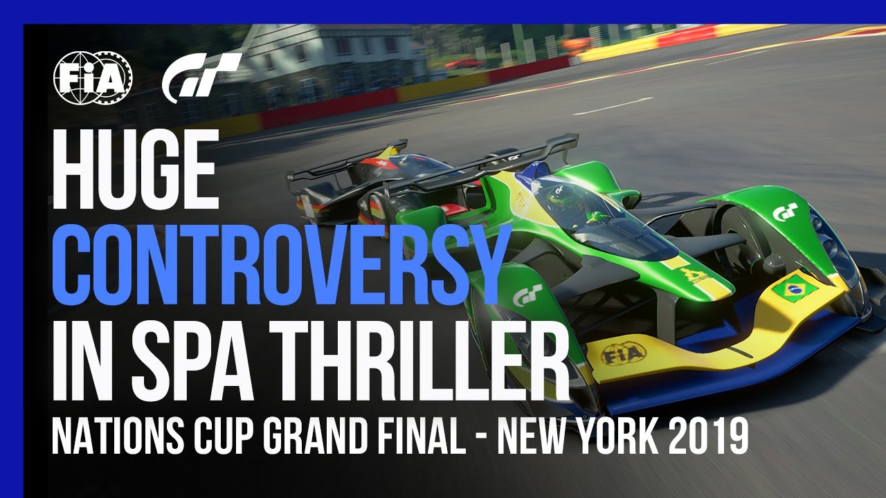 HUGE Controversy in FIA Gran Turismo Championship Thriller in New York