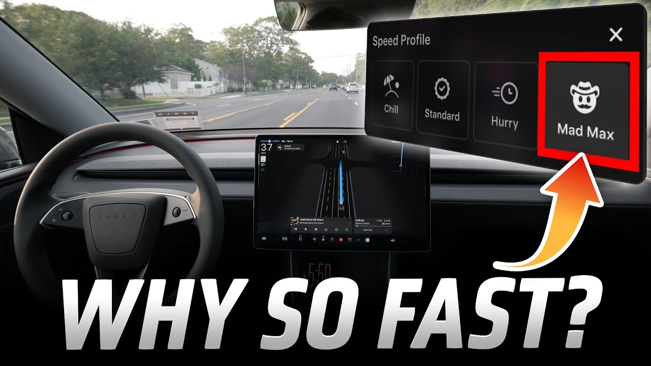 Tesla FSD Speed Profile – What’s Wrong?