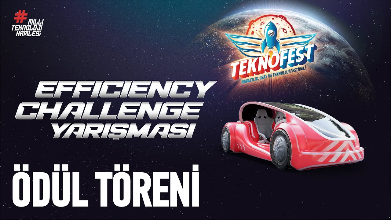 🏆 #TEKNOFEST2021 Efficiency Challenge Elektrikli Araç Yarışları - Ödül Töreni