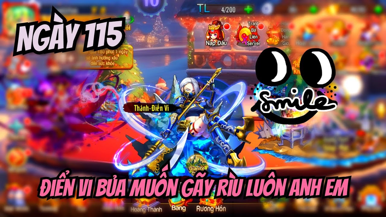 Ngày 115 Ngày Cuối Ăn Lễ , Tiếp Tục Up Cấp Up Ám Thui . Kim Sắp Chịu Khong Nổi Nữa Rồi