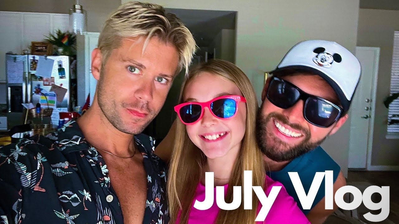 JULY VLOG! 4th Of July, Our Home Fire Story, Missing Disney, Cooking With Dad, Doctor Visit, & More!