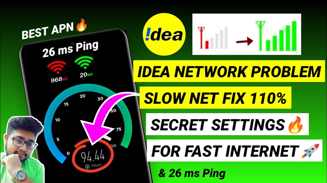 Idea APN Settings 4G/5G | Increase Idea Net Speed | Idea Network Problem | Idea Internet Not Working
