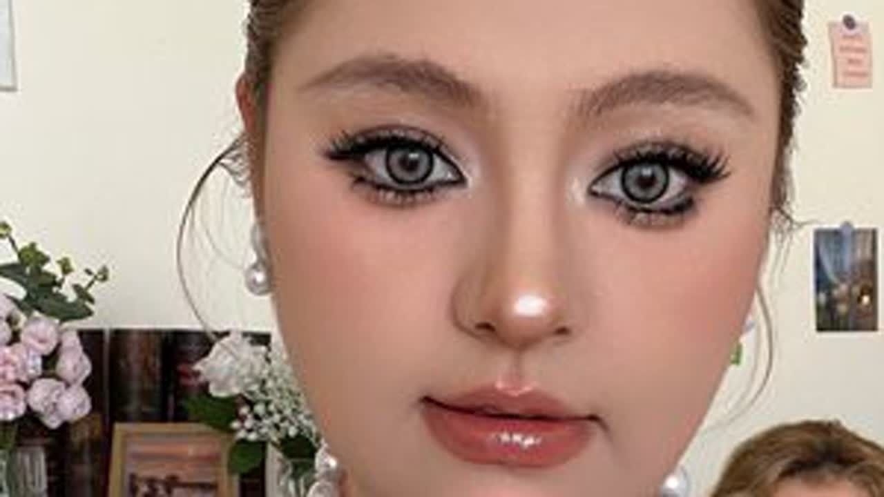 超级详细多看几遍就能学会#新手化妆教程 #美妆 #方圆脸 #化妆技巧 #妆教