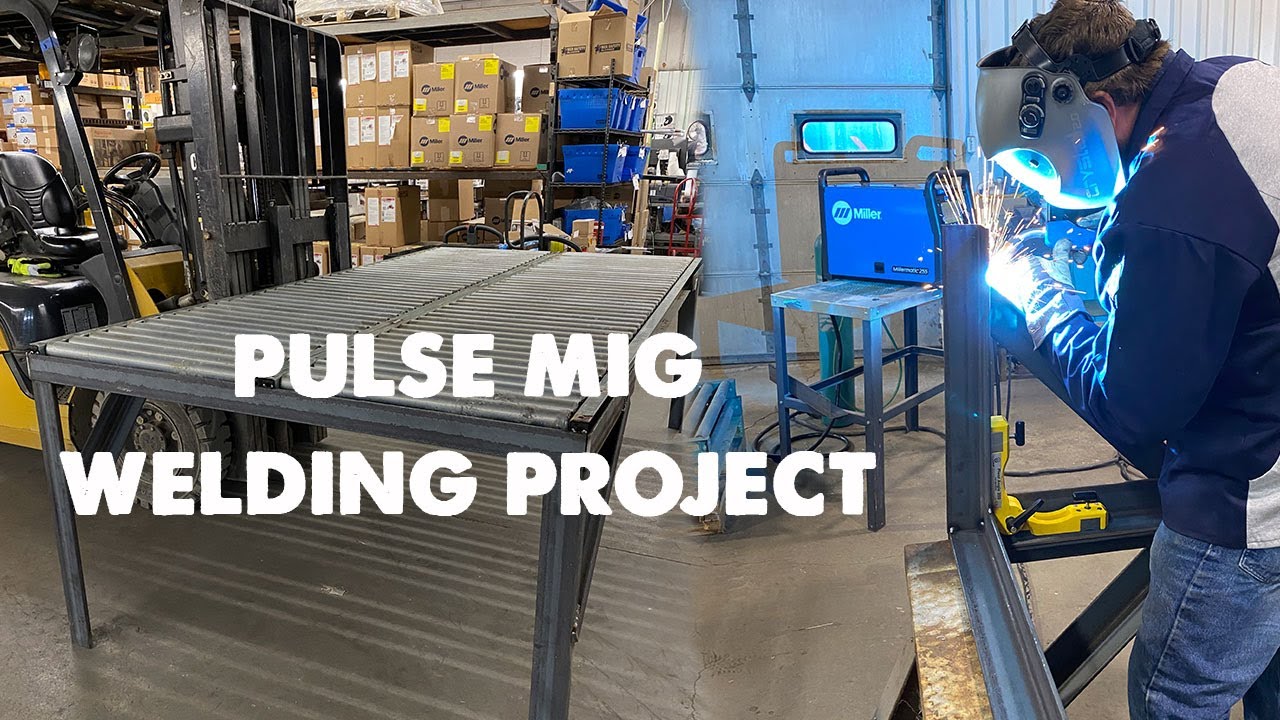 Puls-MIG-Projekt mit Millermatic 255