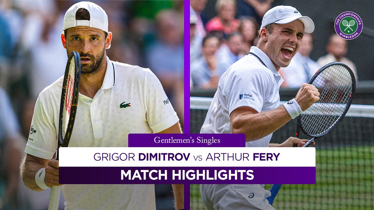 UNBELIEVABLE comeback! 🤯 | Grigor Dimitrov v Arthur Fery | Highlights | Wimbledon 2026