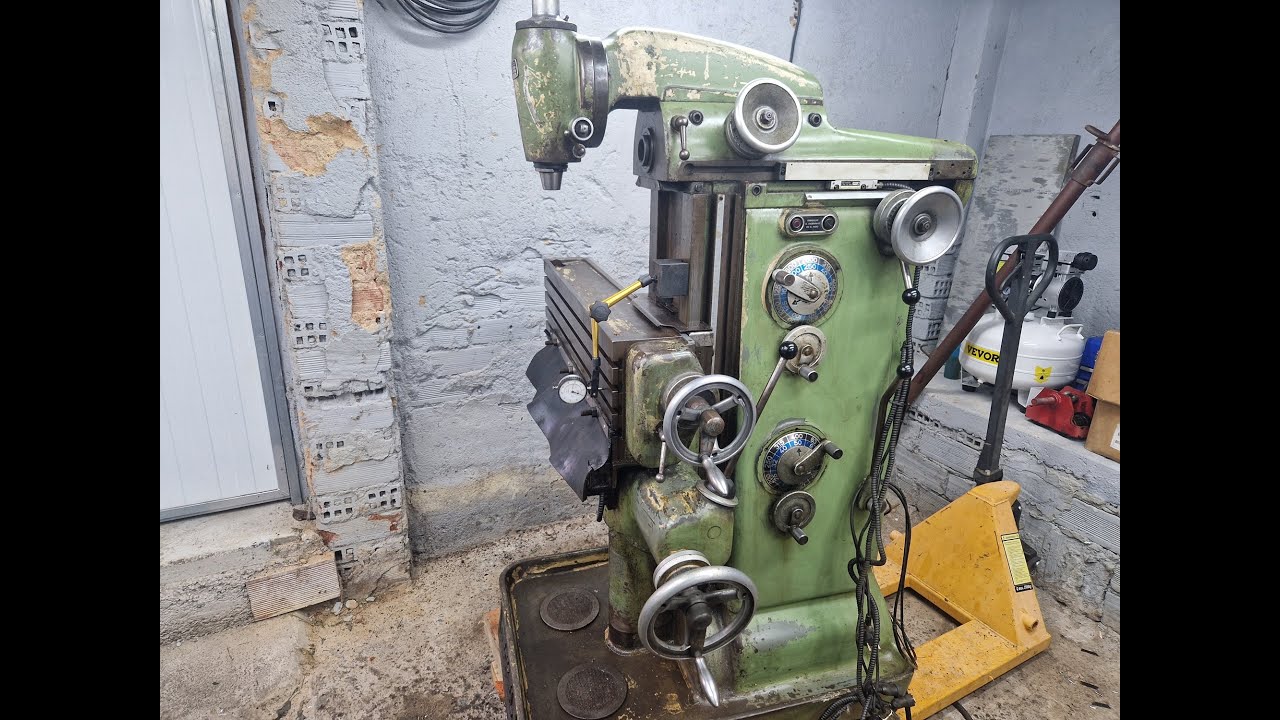 Fresadora DECKEL FP2 - 1965 - Retrofit - Parte1