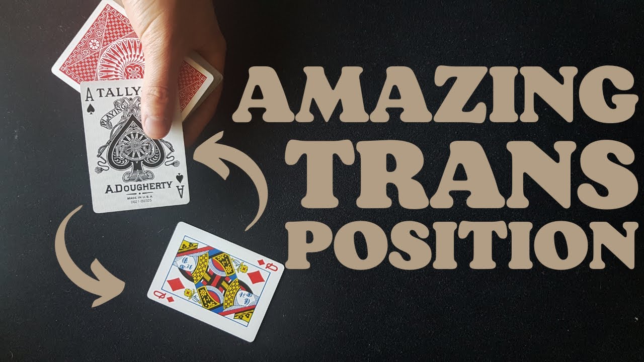 The Cards Switch Places in Their Hands! Learn a Quick and Easy Card Trick and Amaze Your Friends!