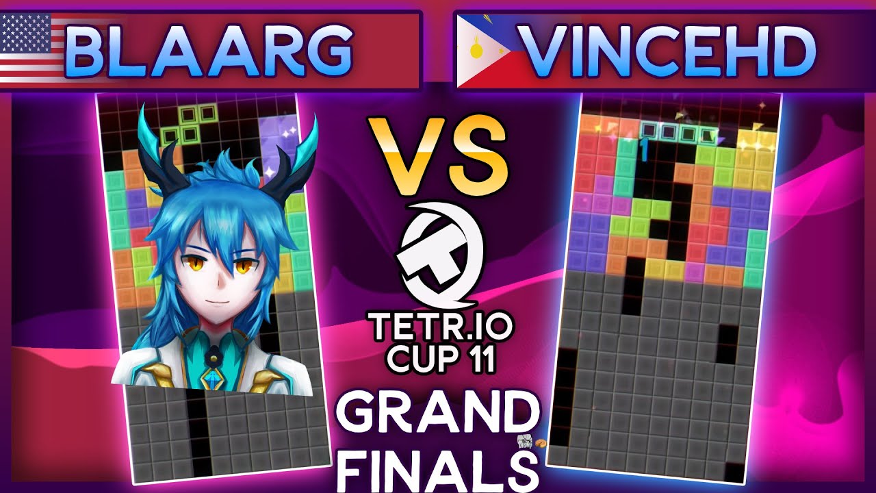 TETR.IO Cup 11 GRAND FINALS - Blaarg Vs. VinceHD