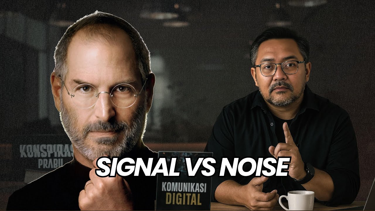 PENTING! Signal vs Noise: Rahasia Hidup Sukses Dengan Damai Dari Steve Jobs