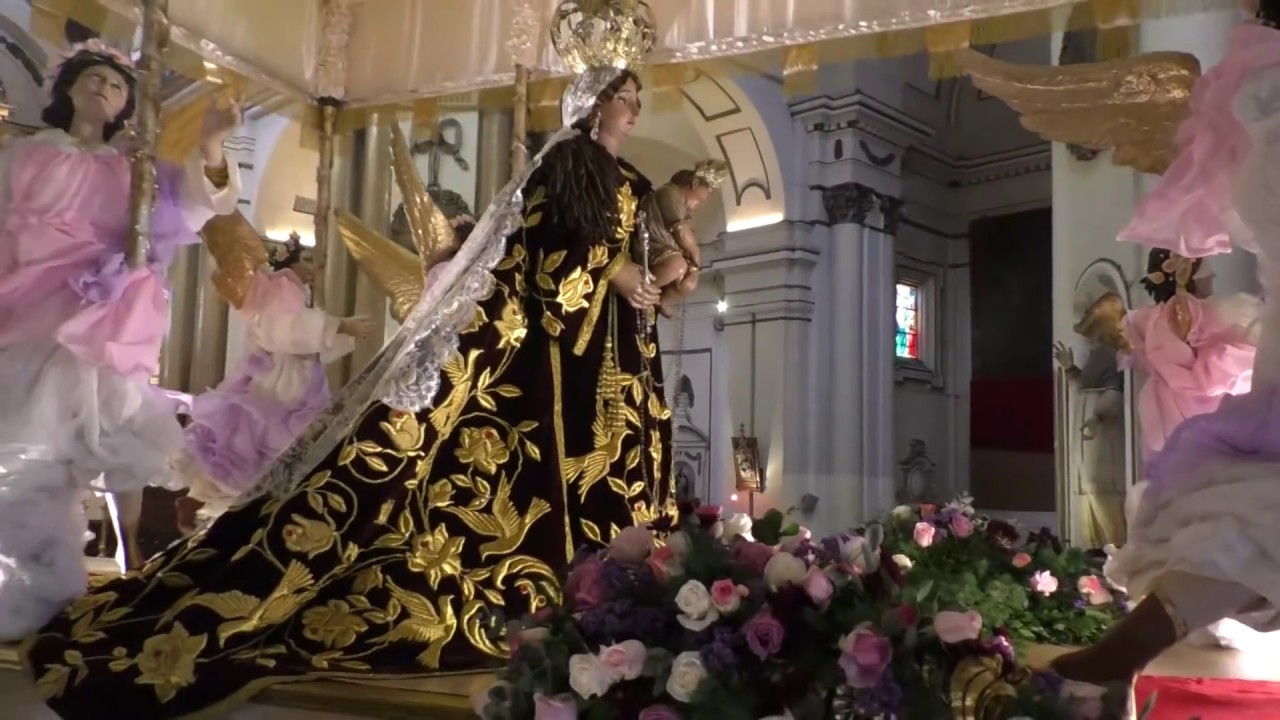 Procesión de la Rosas Virgen del Rosario 2019 Templo de Santo Domingo