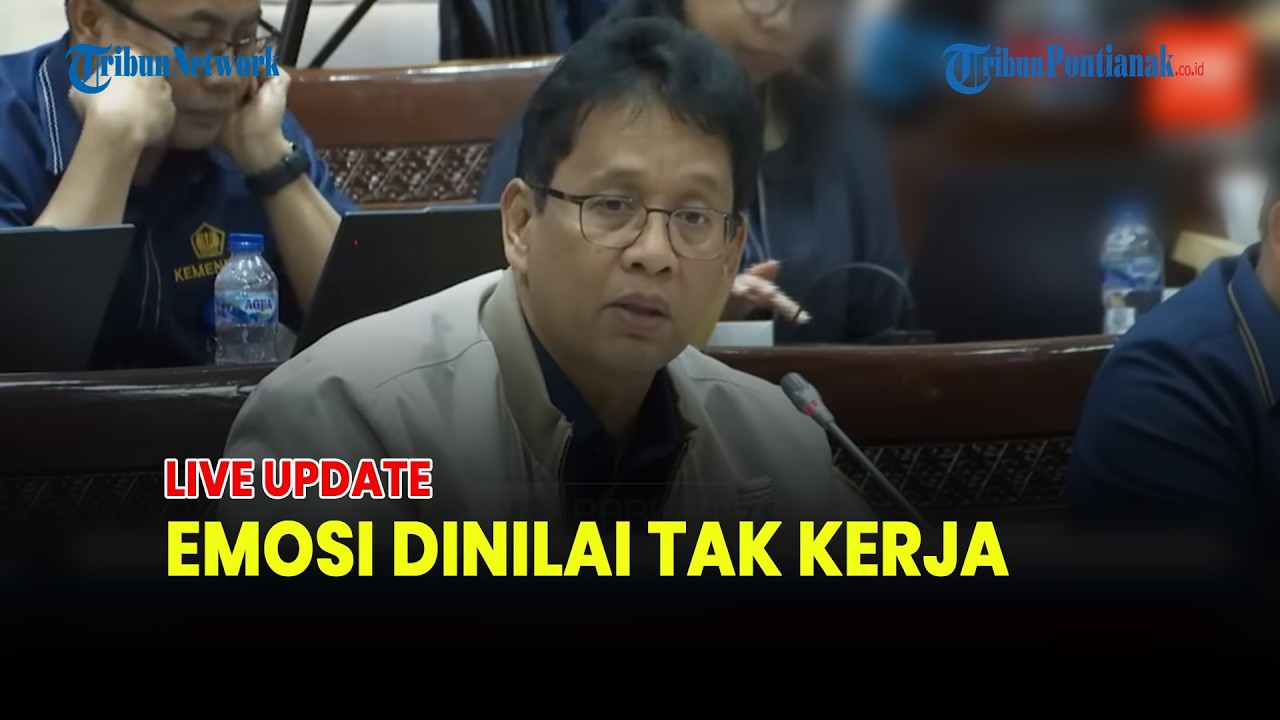 🔴MENKEU PURBAYA EMOSI DITUDING TAK BEKERJA SAAT RAKER DPR