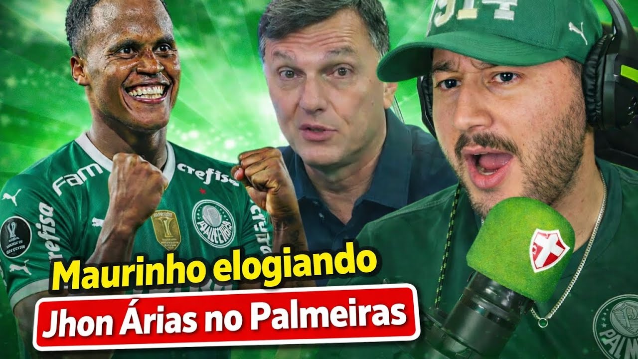 SÉRIO ELOGIOU!⚠️ MAURO CESAR FALANDO DA CONTRATAÇÃO JHON ARIAS NO PALMEIRAS!