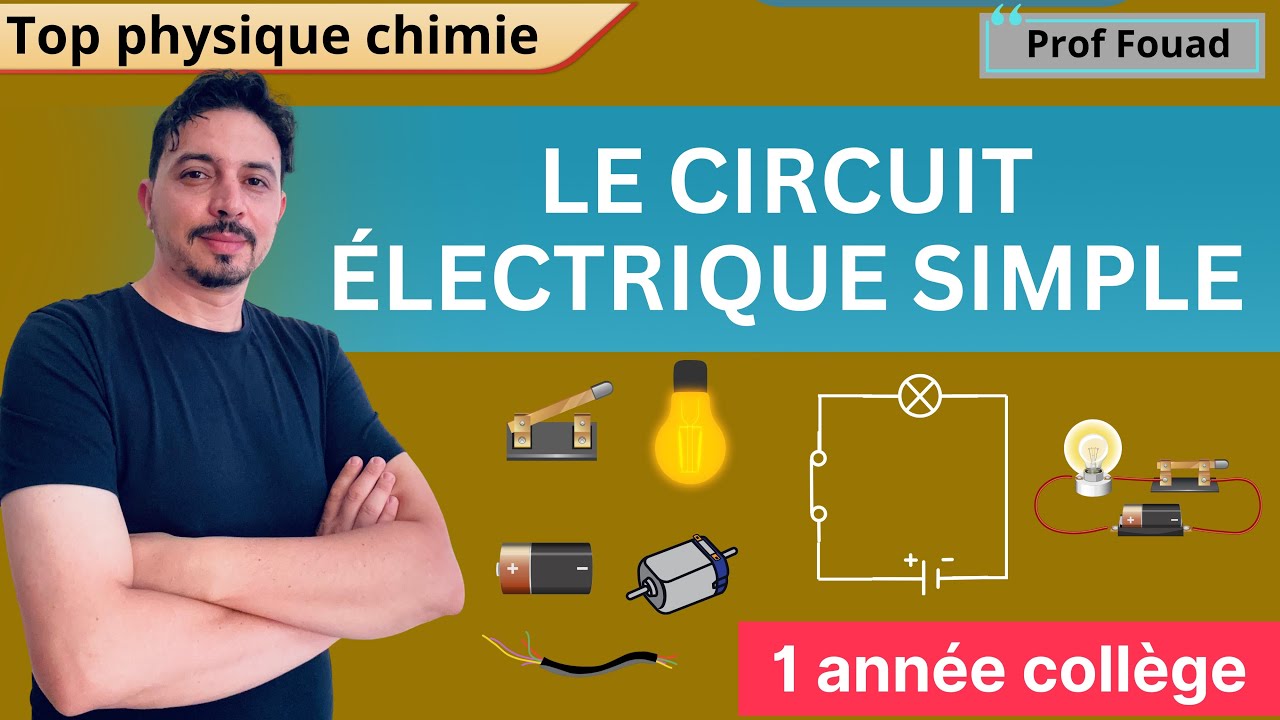 le circuit électrique simple : 1 année collège 