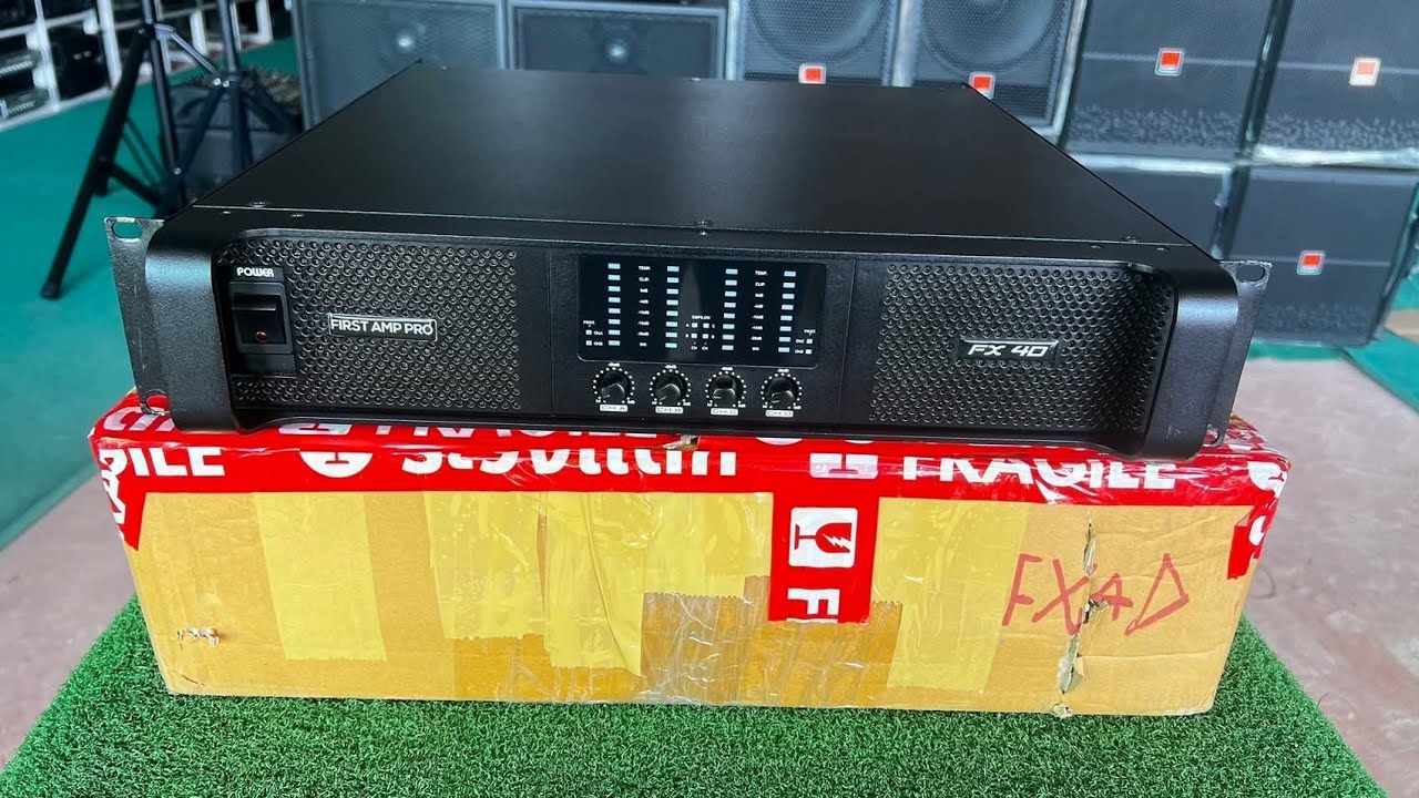 เพาเวอร์แอมป์มือสอง FIRST AMP PRO FX40