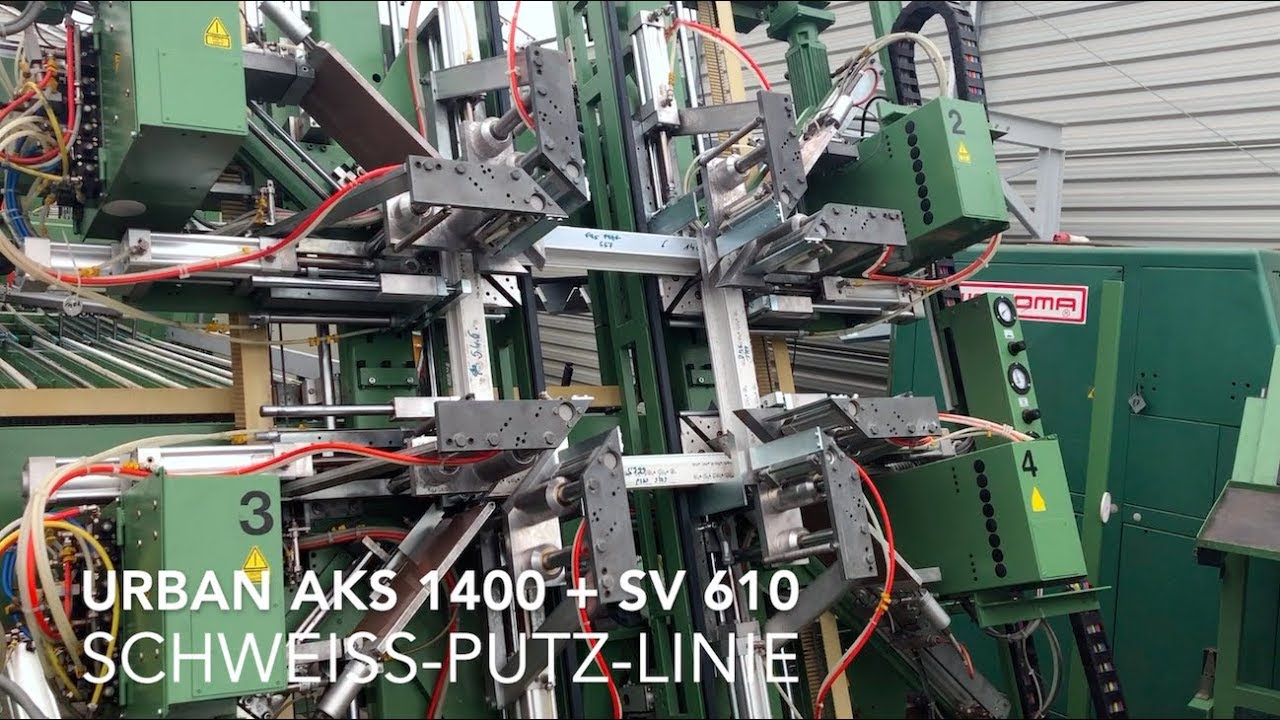 Schweiss-Putz-Linie URBAN AKS 1400 + SV 610